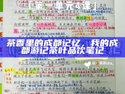 茶香里的成都记忆，我的成都游记茶叶品饮笔记