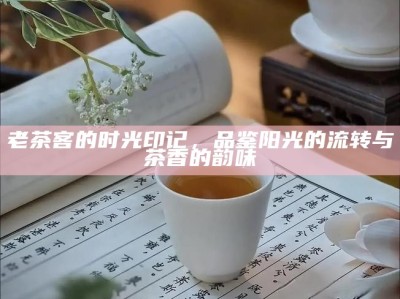 老茶客的时光印记，品鉴阳光的流转与茶香的韵味