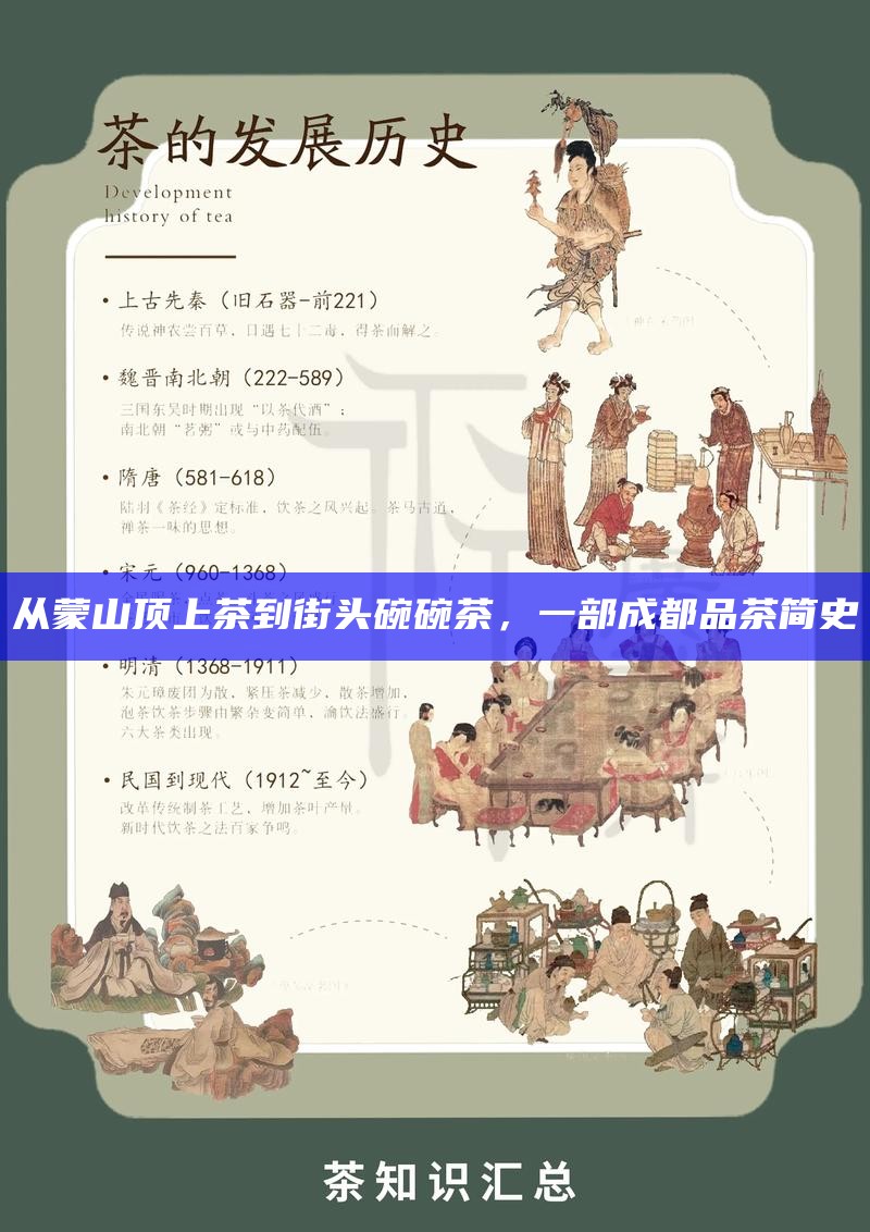 从蒙山顶上茶到街头碗碗茶，一部成都品茶简史
