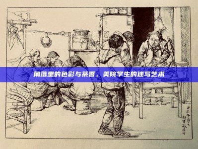 角落里的色彩与茶香，美院学生的速写艺术